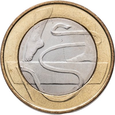 купить Финляндия 5 евро 2015 "Спорт - Гимнастика"