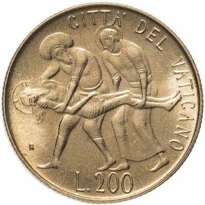 купить Ватикан 200 лир 1981