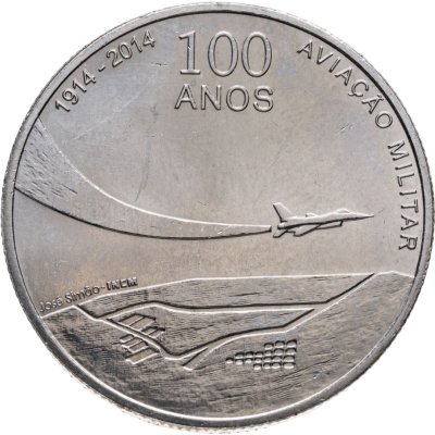 купить Португалия 2.5 евро (euro) 2014 "100 лет военной авиации"