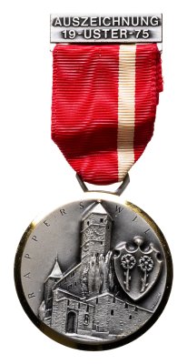 купить Швейцария "Памятная медаль в честь 1200-летия г. Устер" 1975