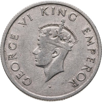купить Индия (Британская) 1/2 рупии (rupee) 1946