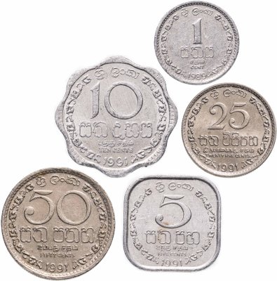 купить Шри-Ланка набор 1989-1991