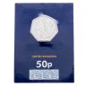 Купить Великобритания 50 пенсов (pence) 2024 Снеговик