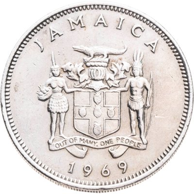 купить Ямайка 20 центов (cents) 1969