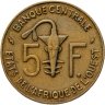 Купить Западная Африка (BCEAO) 5 франков (francs) 1975