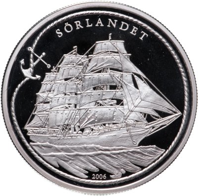 купить Бенин 1000 франков 2006 Норвежский парусный корабль "Sørlandet"