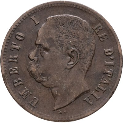 купить Италия 2 чентезимо (centesimi) 1900