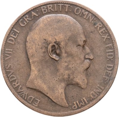 купить Великобритания 1 пенни (penny) 1905