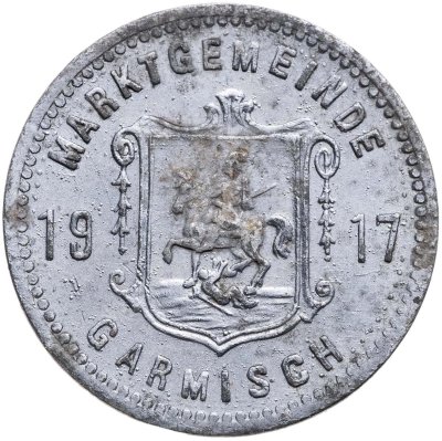 купить Германия, Гармиш 10 пфеннигов 1917