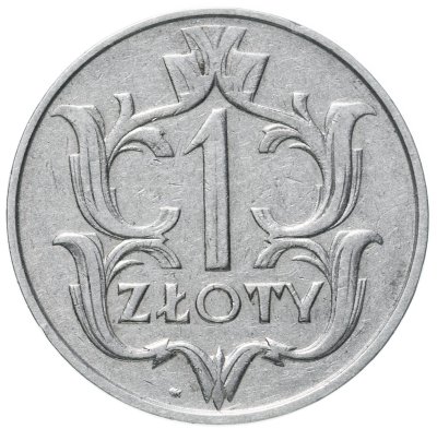 купить Польша 1 злотый (zloty) 1929