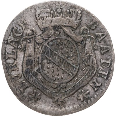 купить Баден 2 крейцера 1742