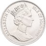 Купить Остров Мэн 1 крона (crown) 1995 "Кошки - Турецкая ангора"