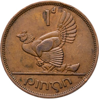 купить Ирландия 1 пенни (penny) 1942