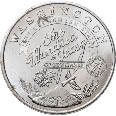 купить США жетон "100 лет штату Вашингтон"