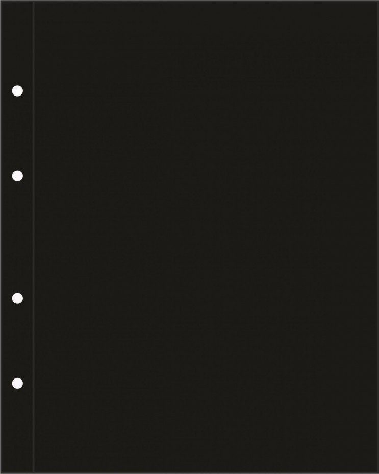 купить Лист промежуточный (разделитель) формата Optima (200х250 мм) / черный