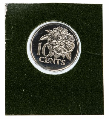 купить Тринидад и Тобаго 10 центов (cents) 1976