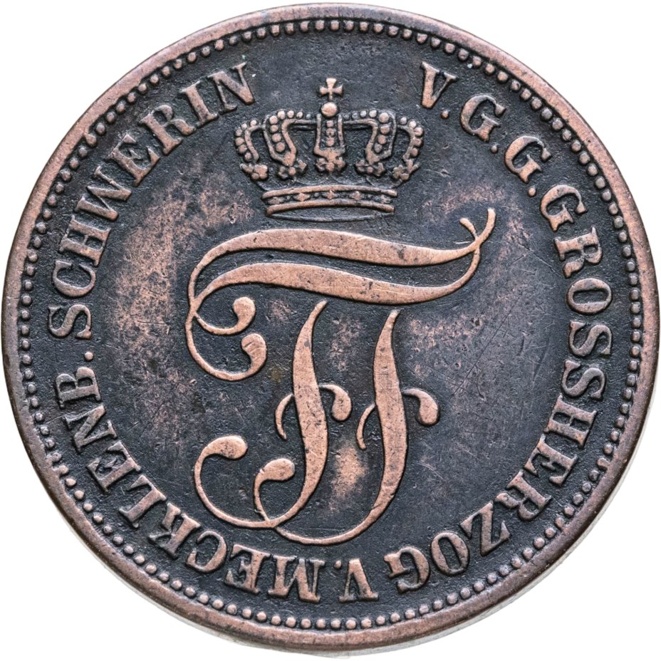 купить Германская империя, Мекленбург-Шверин 5 пфеннигов 1872