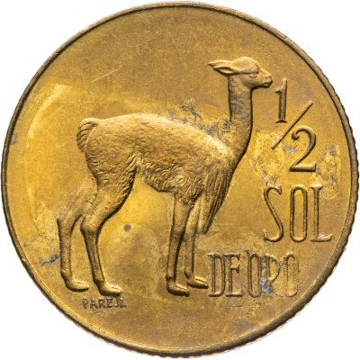 купить Перу 1/2 соля 1972