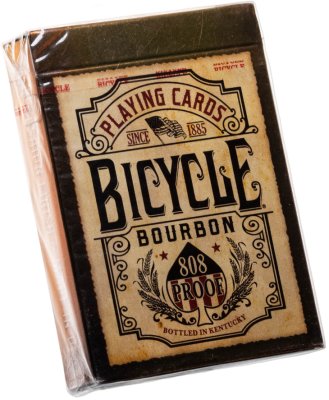купить США набор игральных сувенирных карт Bicycle Bourbon, бумага, 2020 г.