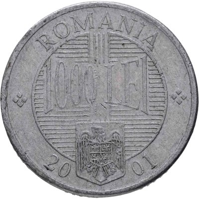купить Румыния 1000 леев (lei) 2001