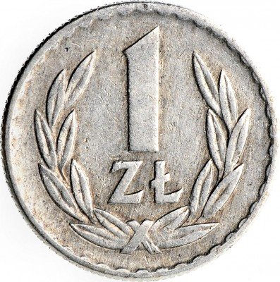 Купить 1 злотый 1966
