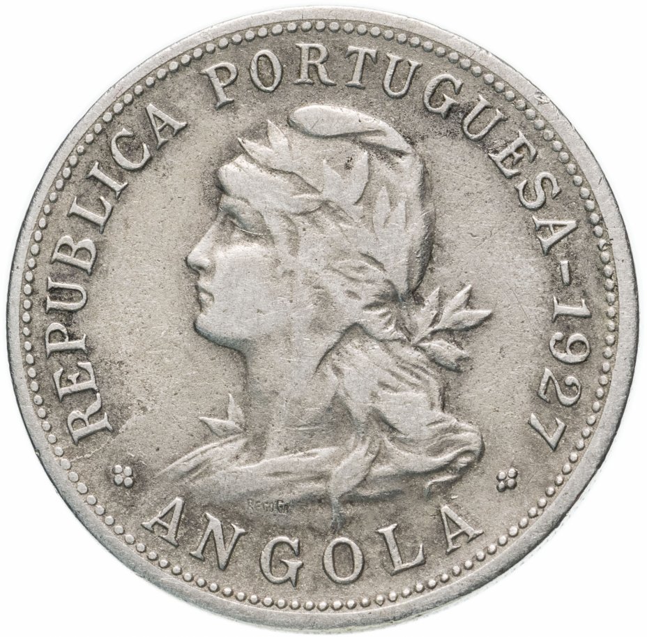 купить Ангола 50 сентаво (centavos) 1927
