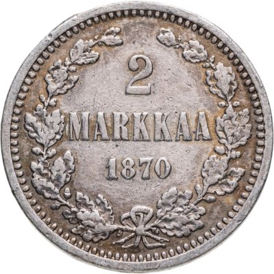 купить 2 марки 1870 S для Финляндии