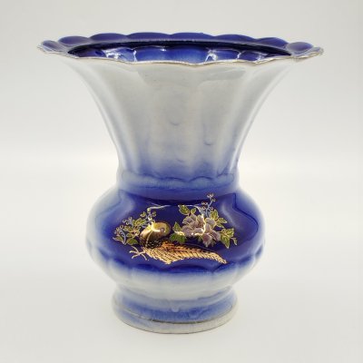 купить Ваза для цветов "Райская птица", фарфор, деколь, золочение, Азия, 1980-2000 гг.