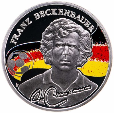 купить Армения 100 драмов 2009 Proof "Короли футбола - Франц Беккенбауэр"