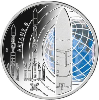купить Германия 5 евро 2026 «Ариан-6» («Ariane 6»)