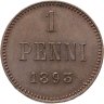 Купить 1 пенни 1893, монета для Финляндии