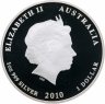 Купить Австралия 1 доллар (dollar) 2010 Proof "Восточный календарь - Год тигра (Лунар II)" в коробке с сертификатом