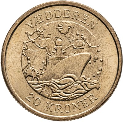 купить Дания 20 крон (kroner) 2007 "Корабли - Ледокол"