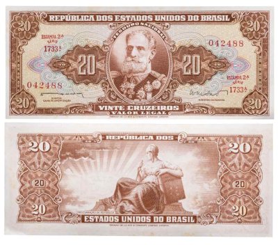 купить Бразилия 20 крузейро 1962 год. (Р-178(1)