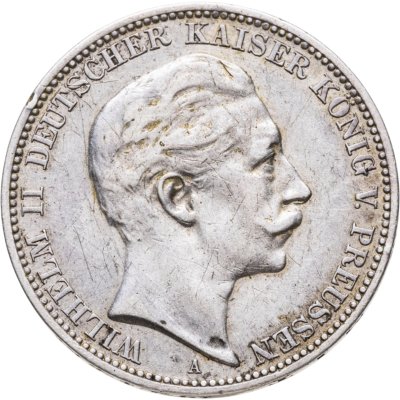 купить Германская империя, Пруссия 3 марки (mark) 1910