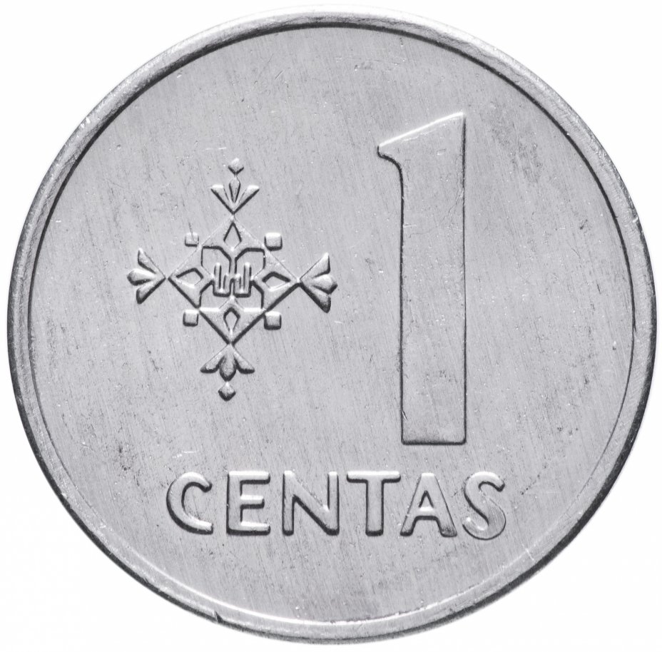 купить Литва 1 цент (cent) 1991