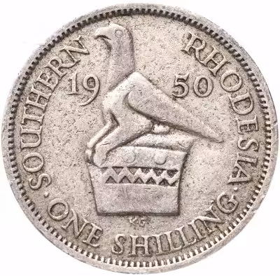 купить Южная Родезия 1 шиллинг (shilling) 1950
