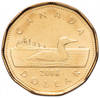 купить Канада 1 доллар 2008