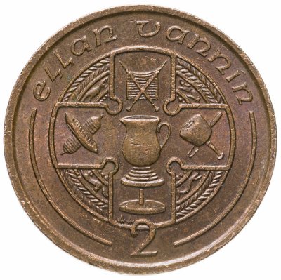 купить Остров Мэн 2 пенса (pence) 1995