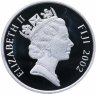 Купить Фиджи 10 долларов 2002 " Последний выпуск ирландского фунта" в футляре