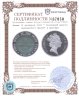 Купить Фиджи 10 долларов 2002 " Последний выпуск ирландского фунта" в футляре