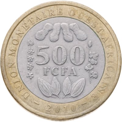 купить Западная Африка (BCEAO) 500 франков (francs) 2010