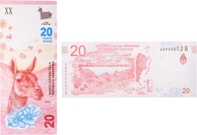купить Аргентина 20 песо 2017