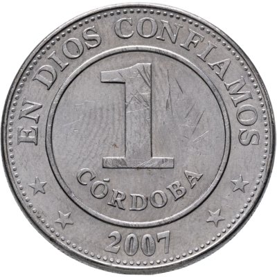 купить Никарагуа 1 кордоба (cordoba) 2007