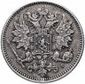 Купить 25 пенни 1875 года S