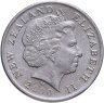 Купить Новая Зеландия 10 центов (cents) 2000-2001 Пожилая королева