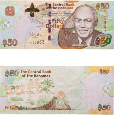 купить Багамские острова 50 долларов 2012