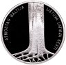 Купить Латвия 5 евро 2014 Proof "Балтийский путь" в футляре с сертификатом