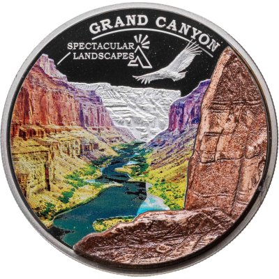 купить Острова Кука 5 долларов 2014 "Гранд Каньон", с сертификатом