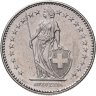 Купить Швейцария 2 франка (francs) 1973-2006